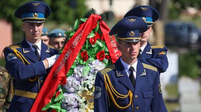 В Бресте перезахоронили останки двух воинов