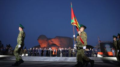 Митинг-реквием прошел ранним утром в Брестской крепости