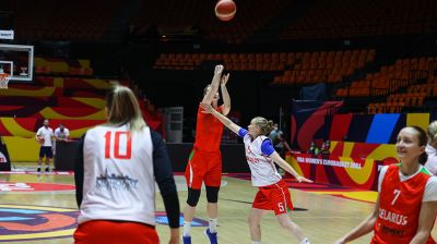 Белорусские баскетболистки готовятся к четвертьфиналу чемпионата Европы