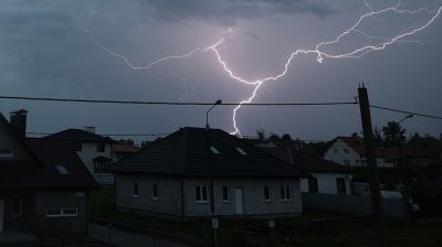 Грозовой фронт накрыл Гродно