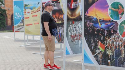 Фотовыставка "НОК Беларуси - 30 лет. Истории наших побед" открылась в Минске