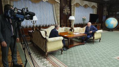 Лукашенко встретился с секретарем Совбеза России