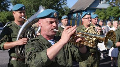 Останки 47 красноармейцев перезахоронили в Лиозненском районе