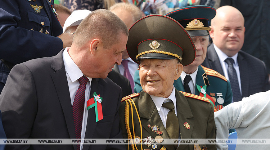 Торжества в честь Дня Независимости и 80-летия обороны Могилева прошли на Буйничском поле