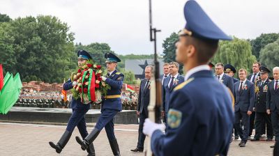 Память погибших солдат почтили в Брестской крепости