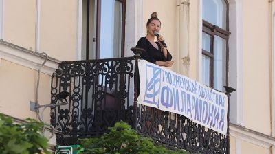 Праздничные гулянья в Гродно развернулись на нескольких локациях в центре и спальных районах