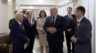 Лукашенко посетил Большой театр