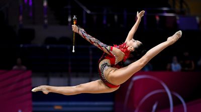 Этап Кубка мира по художественной гимнастике проходит в Минске