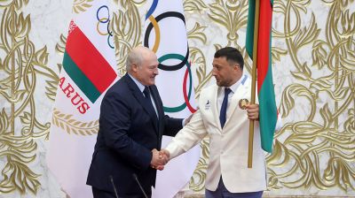 Лукашенко принял участие в торжественных проводах белорусской спортивной делегации на XXXII летние Олимпийские игры