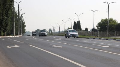 В Витебске завершается реконструкция улицы Гагарина