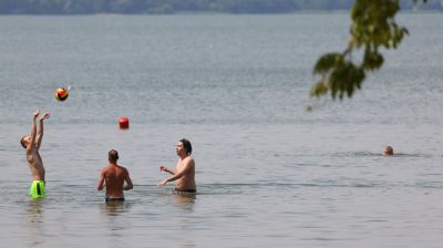 Жаркое лето на Заславском водохранилище