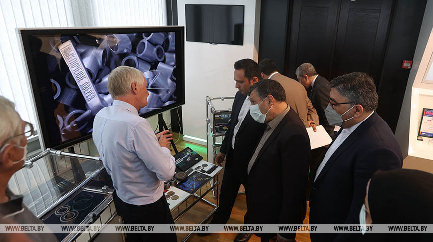 Иранские парламентарии посетили научно-технологический парк БНТУ и Министерство промышленности