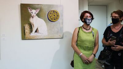 Выставка "Узаемадзеянне" минских художников открылась в Минске