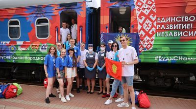 Маршрут Республиканского молодежного поезда #БеларусьМолодежьЕдинство составит около 2 тыс. км