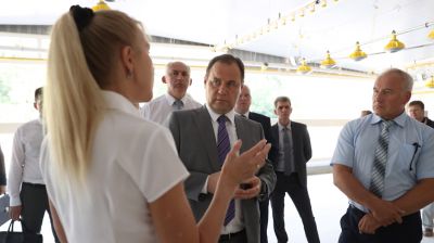 Головченко посетил Витебскую бройлерную птицефабрику