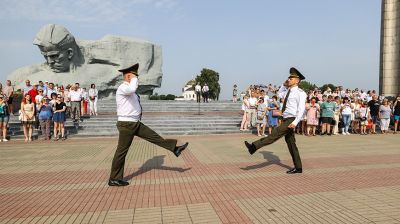 Студенты военной кафедры Гомельского медуниверситета приняли присягу