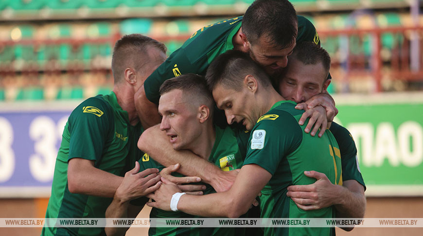 Футболисты "Немана" одержали победу над "Слуцком" в домашнем матче