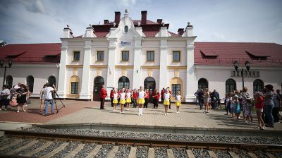 Старейший белорусский ж/д вокзал собрал гостей на празднике в Поречье