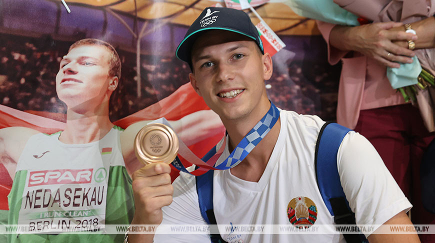 Бронзовый призер Олимпиады в Токио Максим Недосеков вернулся в Минск