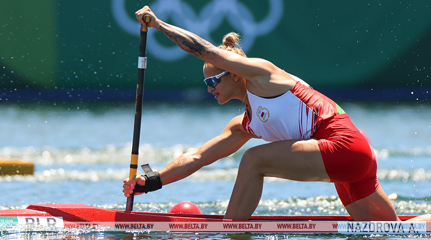 Каноистка Елена Ноздрева в заездах на 200 м заняла третье место в олимпийском финале В
