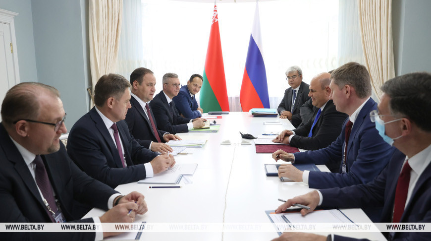 Головченко и Мишустин обсудили сотрудничество Беларуси и России