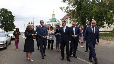 Петришенко: ремонт объектов ко Дню белорусской письменности в Копыле завершат в срок