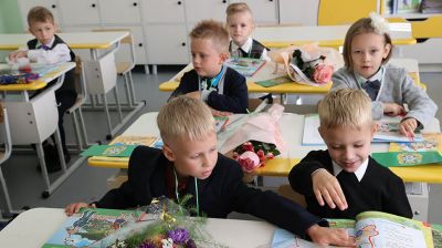Новая школа в гомельском микрорайоне Хутор приняла первых учеников