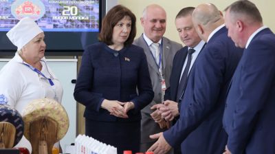 Кочанова посетила ОАО "Бабушкина крынка"