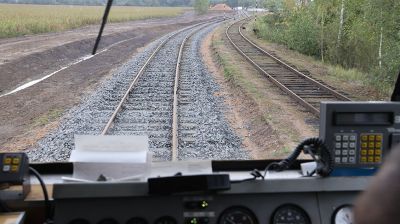 Новый производственный участок с железной дорогой открыли в Ельском лесхозе