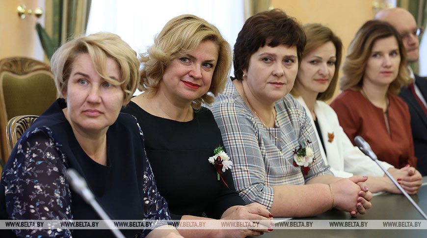 Накануне Дня учителя в Гродно прошел прием для ведущих педагогов области