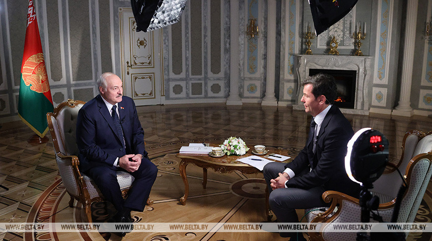 Лукашенко дал интервью американской телекомпании CNN