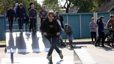 Скейт-парк открыли в Ветке