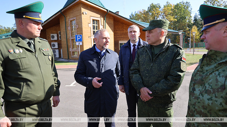 Вольфович посетил погранзаставу "Переров"