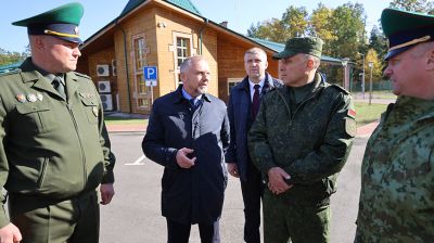 Вольфович посетил погранзаставу "Переров"