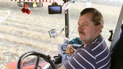 Уборка кукурузы на зерно ведется в Мозырском районе
