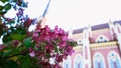 Костел Святой Троицы в деревне Гервяты