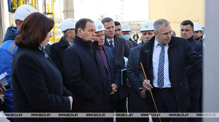 Головченко и Кочанова посетили ОАО "Нафтан"