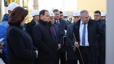 Головченко и Кочанова посетили ОАО "Нафтан"