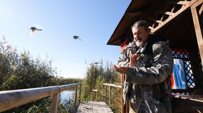 Станция кольцевания "Ясельда" действует в заказнике "Споровский"