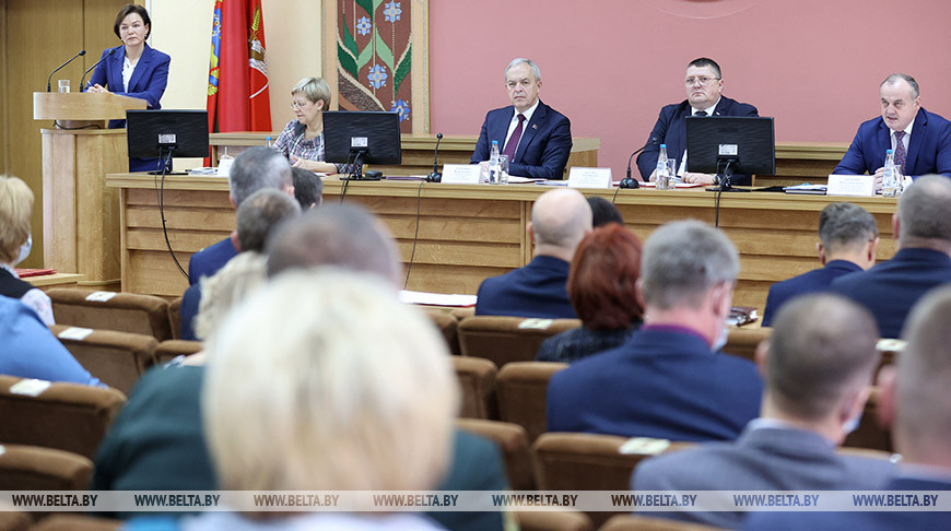 Сергеенко принял участие в заседании Вилейского райисполкома