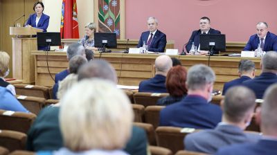 Сергеенко принял участие в заседании Вилейского райисполкома