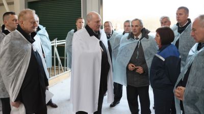 Лукашенко посетил инновационное хозяйство в Оршанском районе