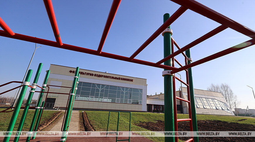 Физкультурно-оздоровительный комплекс готовится к открытию в Оршанском районе