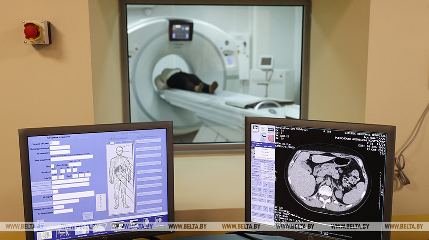 Новый кабинет компьютерной томографии открылся в Витебской областной больнице