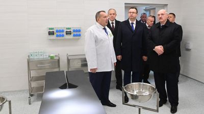 Лукашенко принял участие в торжественном открытии кардиоцентра в Могилеве