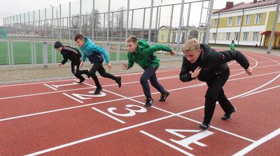 В Орше после реконструкции открыт спорткомплекс со стадионом