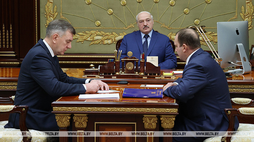 Лукашенко доложили о работе нефтехимического комплекса