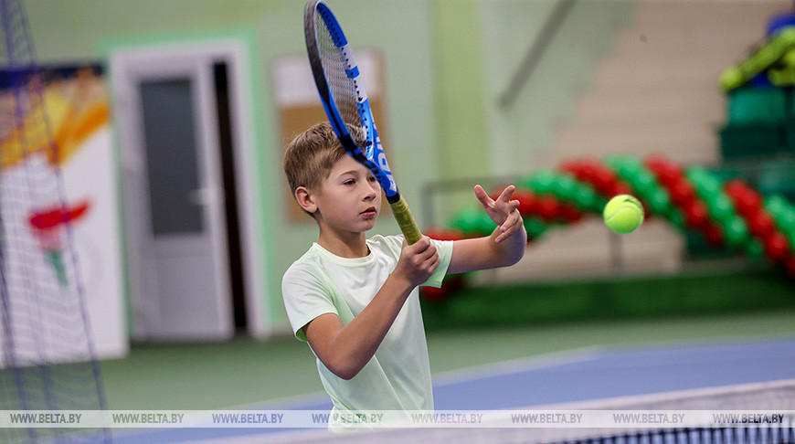 В Минске проходит финал республиканского турнира по теннису "Золотая ракетка"