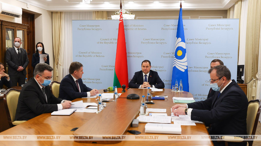 Головченко принимает участие в заседании Совета глав правительств СНГ
