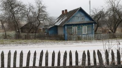 Первый снег в Сенненском районе